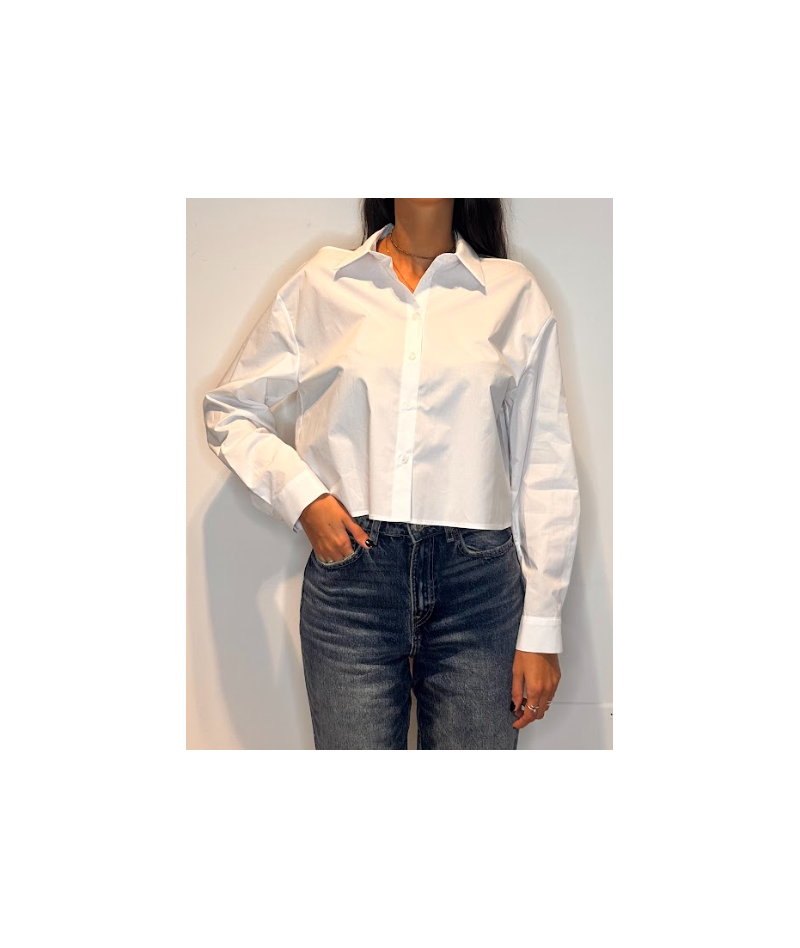 Donna Camicia fori spalle