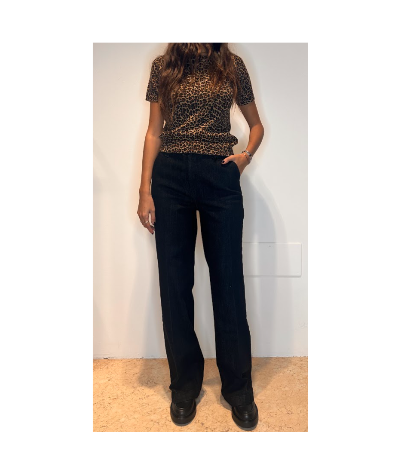 Jeans palazzo denim